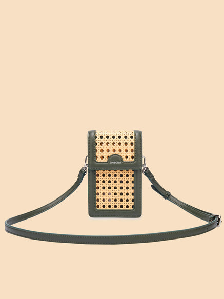SINBONO Vera Crossbody Wallet Phone Bag Green