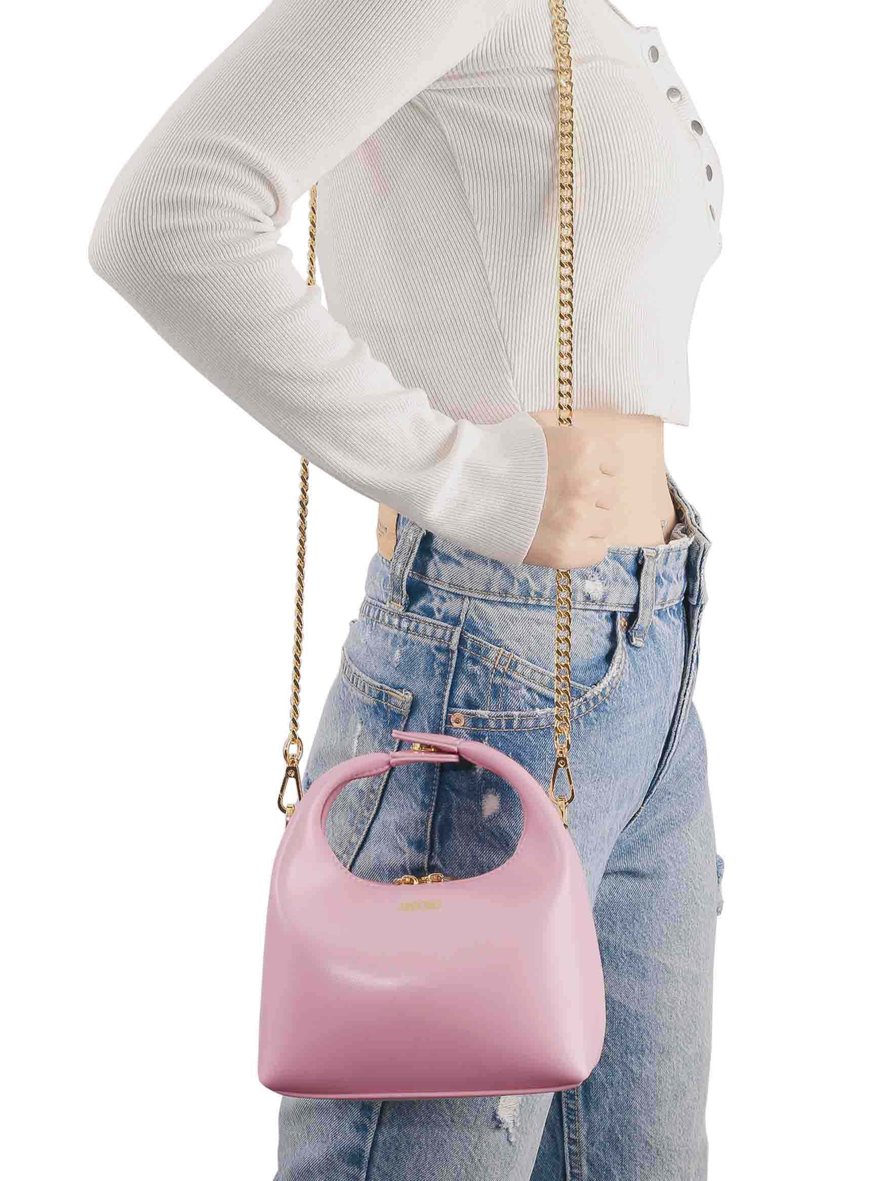 Vienna Top Handle Crossbody Bag - Pink