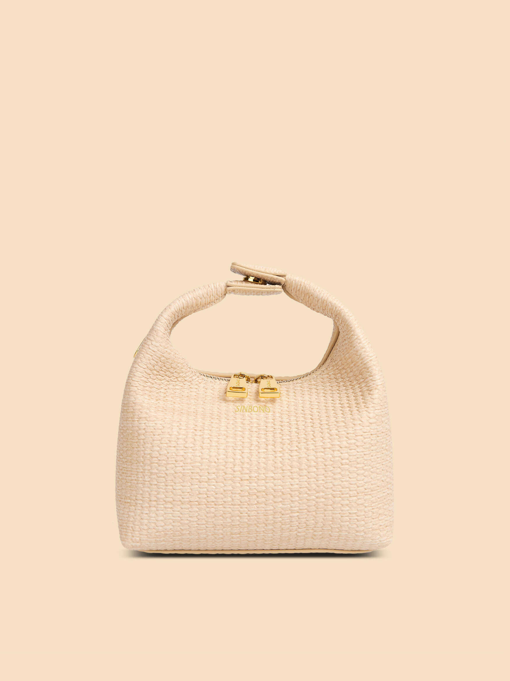SINBONO Vienna Milk Yellow Leather Handbags -Vegan Leather Women Bag