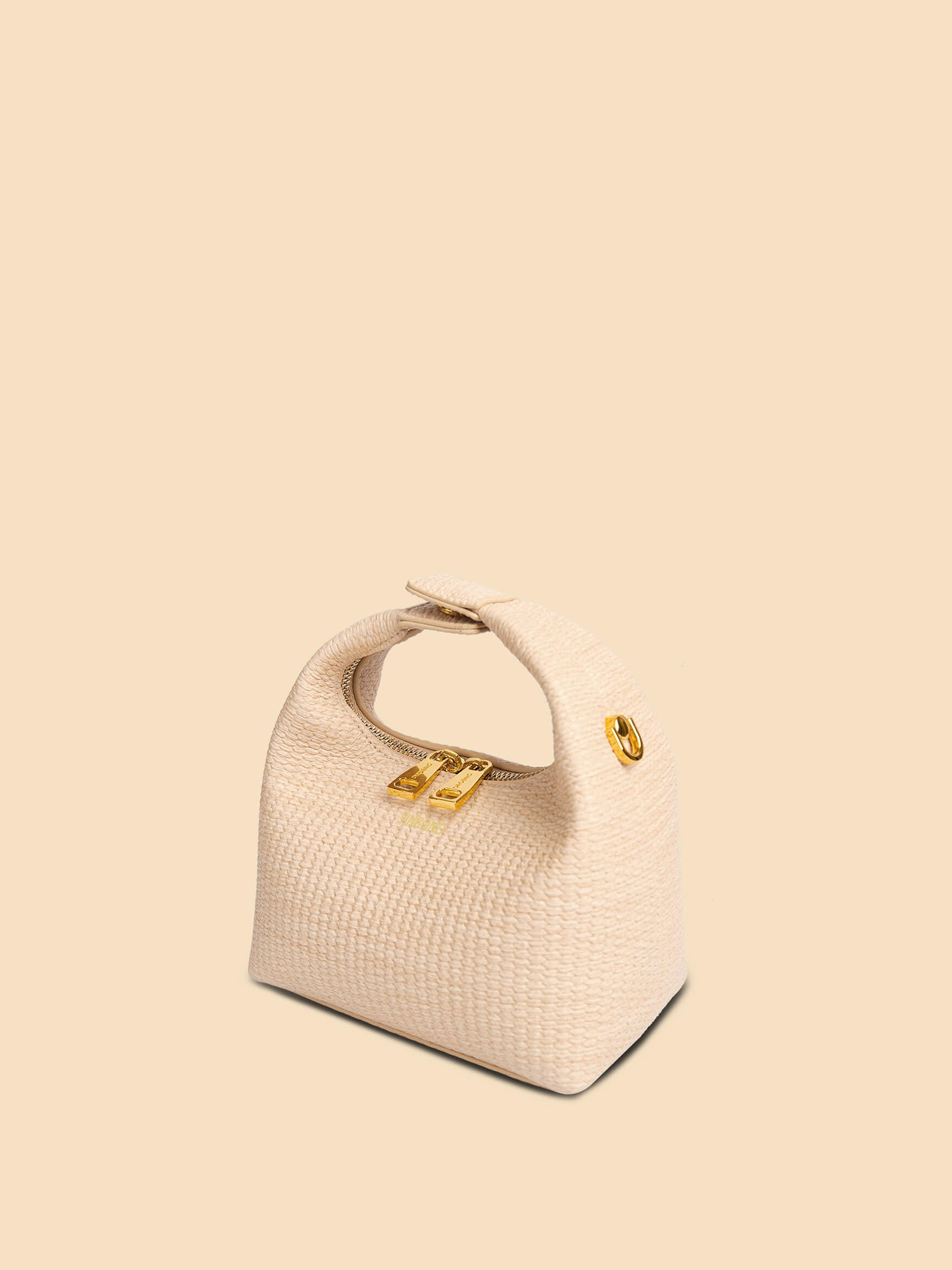 SINBONO Vienna Milk Yellow Leather Handbags -Vegan Leather Women Bag