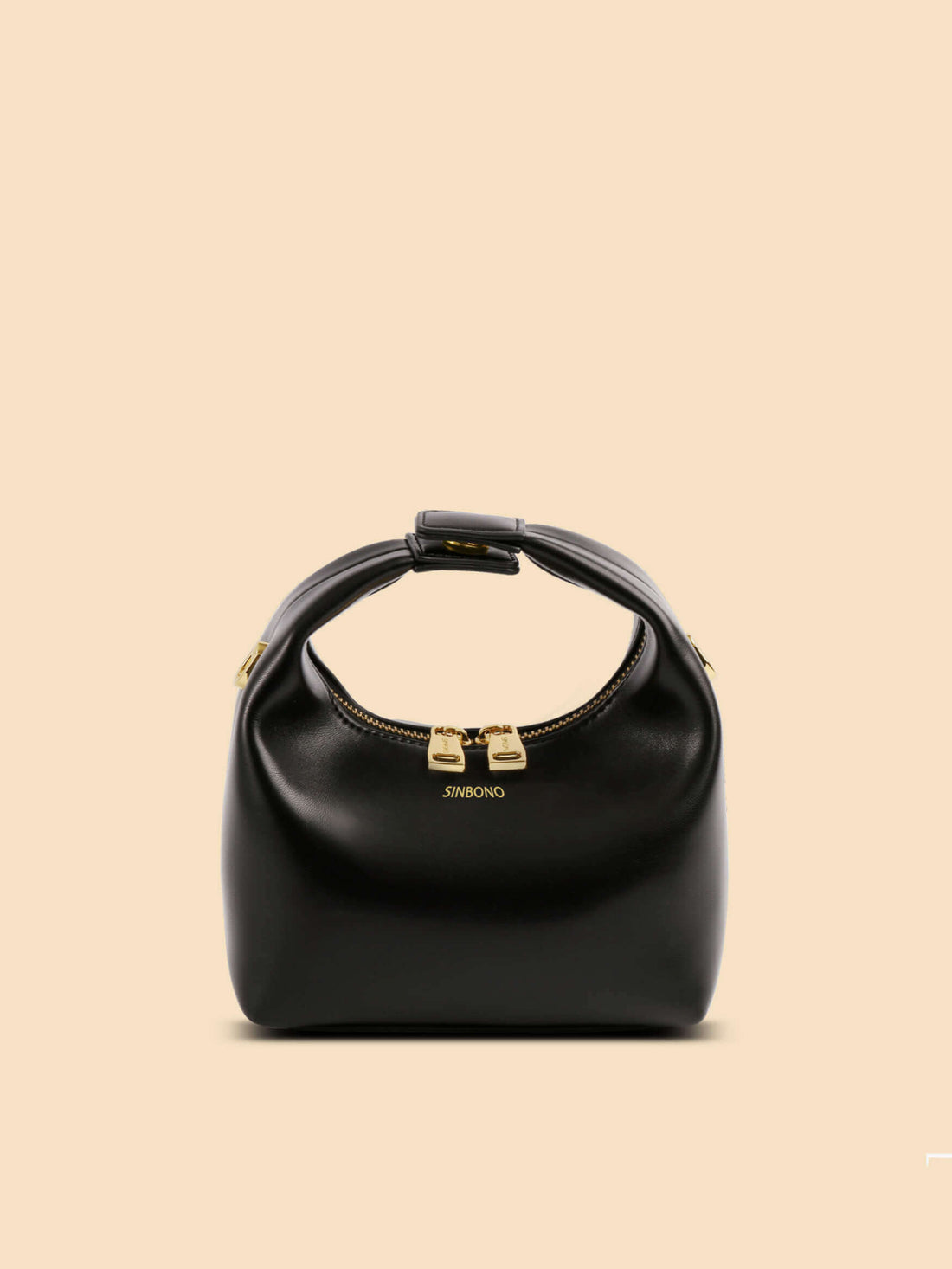 SINBONO Black Crossbody Bag- High-quality Soft Vegan Leather Bag