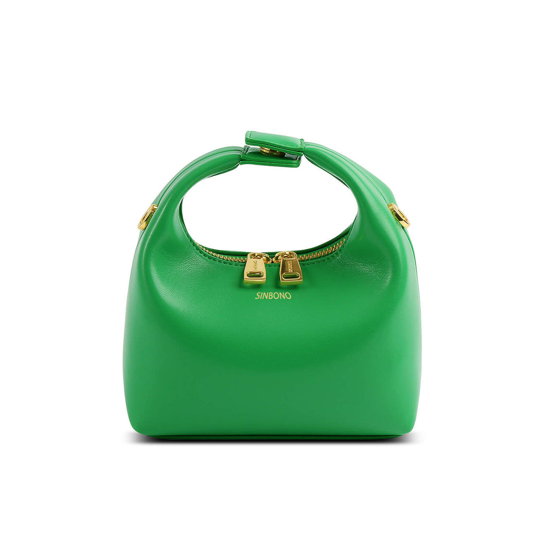 SINBONO Vienna Green Leather Handbags -Vegan Leather Women Bag