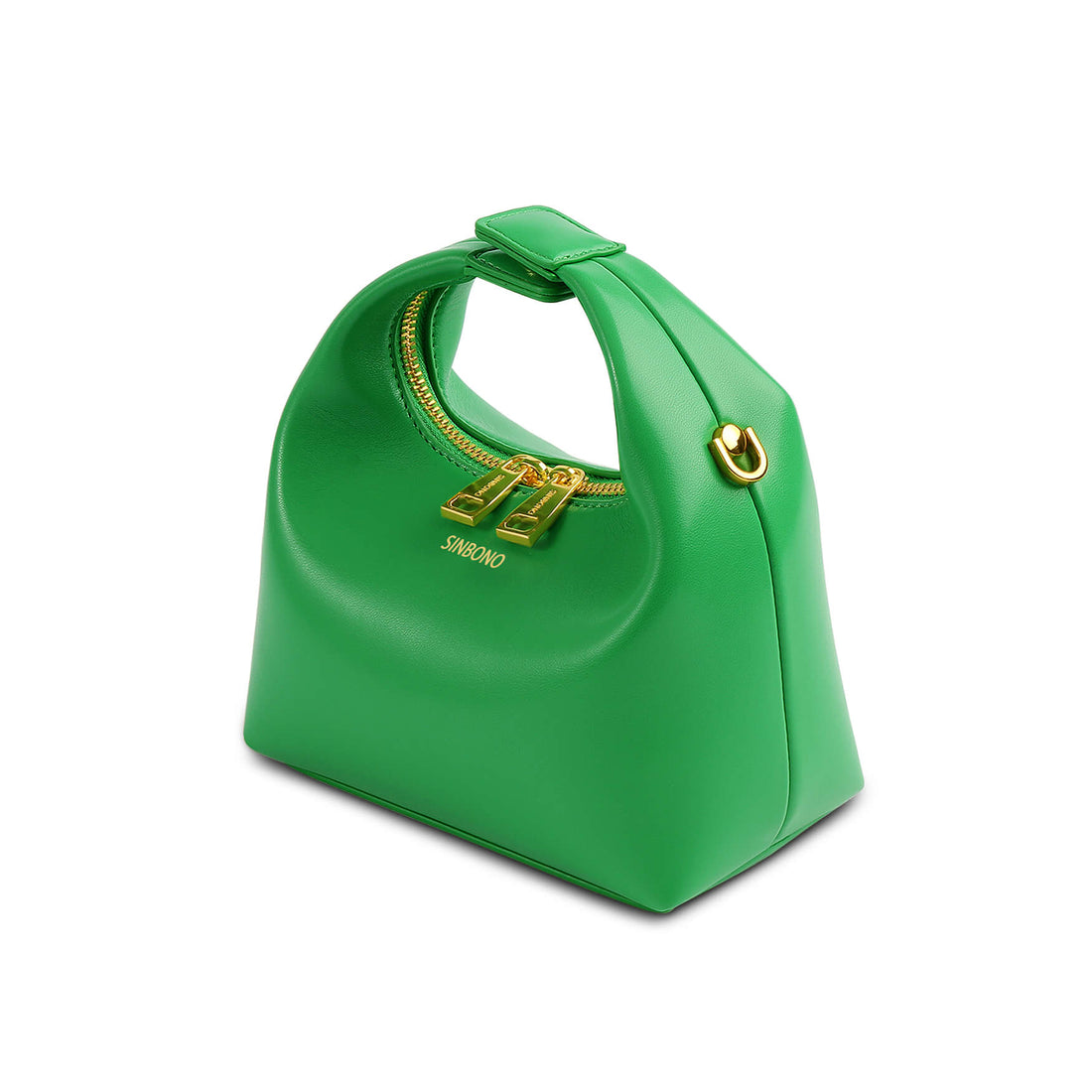 SINBONO Vienna Green Leather Handbags -Vegan Leather Women Bag