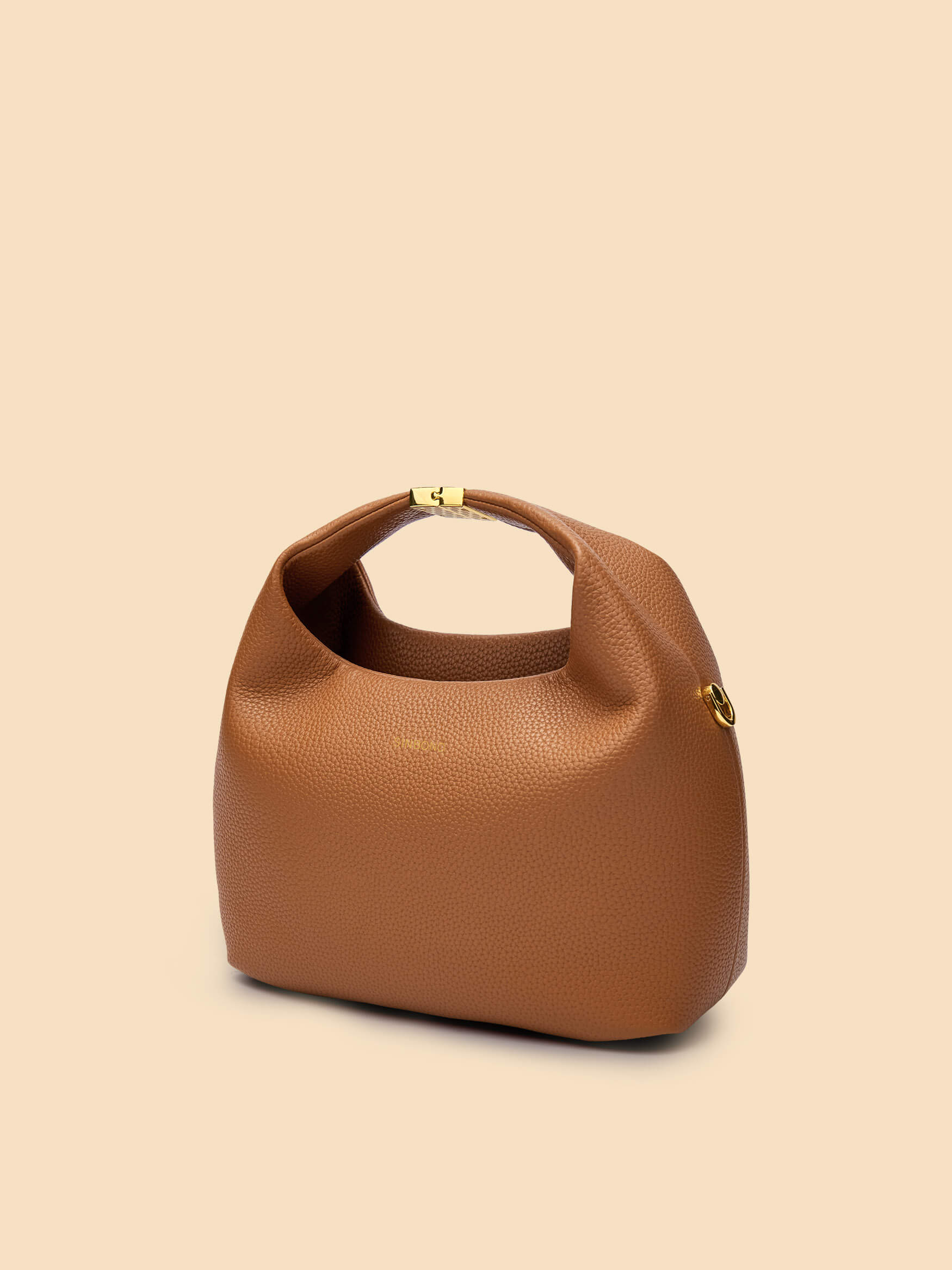 Vivienne Top Handle Crossbody Bag - Brown
