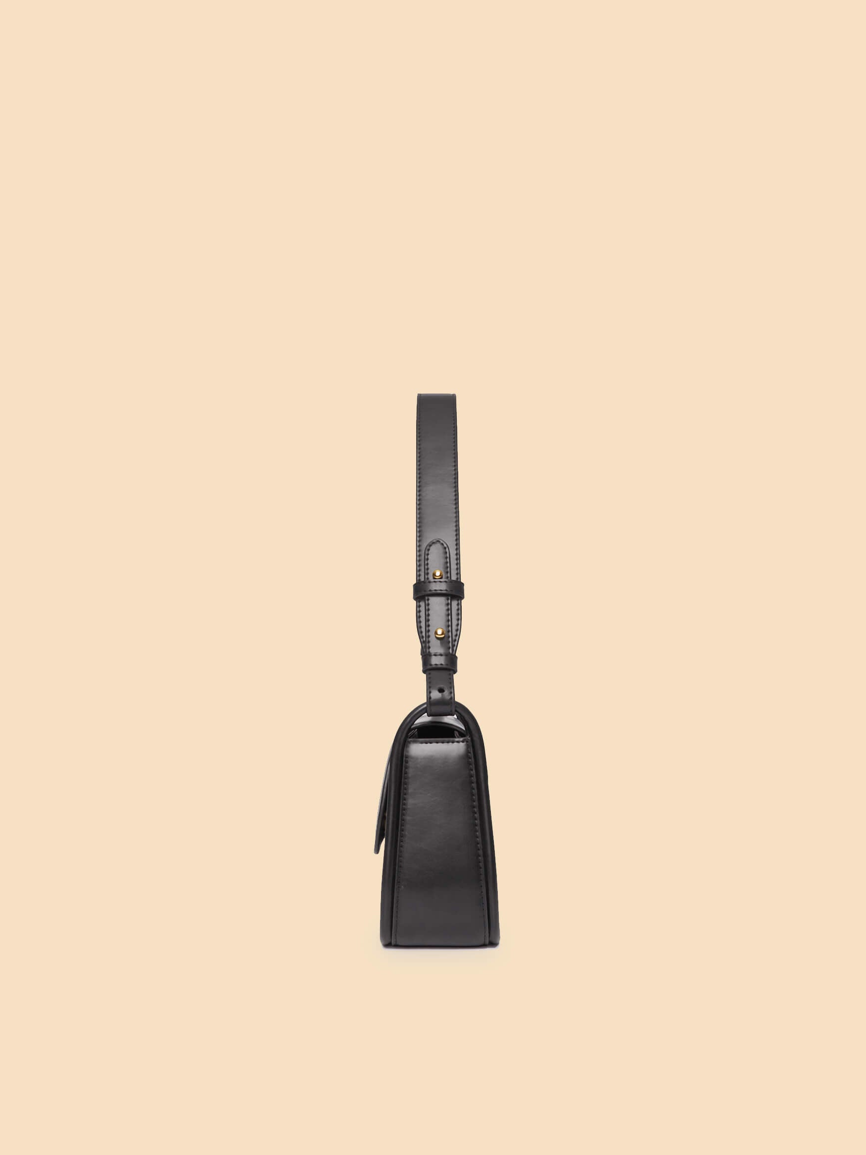 SINBONO Zoe Shoulder Bag  Black - Sustainable Leather Bag