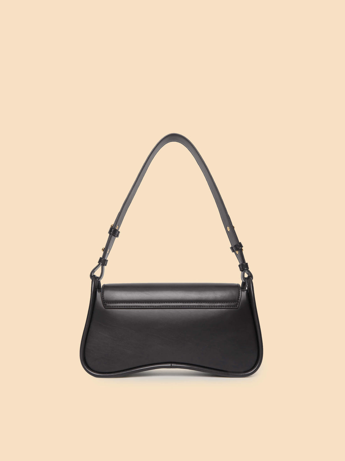 SINBONO Zoe Shoulder Bag  Black - Sustainable Leather Bag