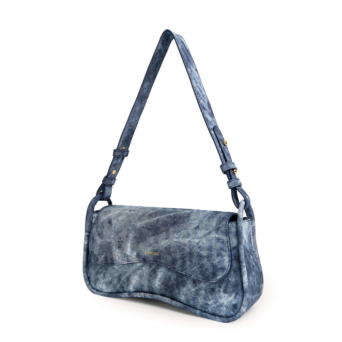 SINBONO Zoe Shoulder Bag  Deep Blue - Sustainable Leather Bag