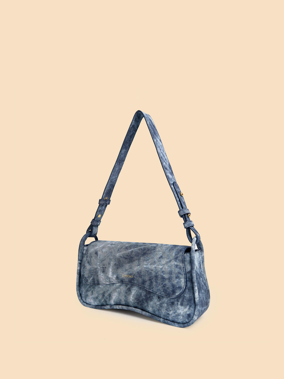 SINBONO Zoe Shoulder Bag  Deep Blue - Sustainable Leather Bag