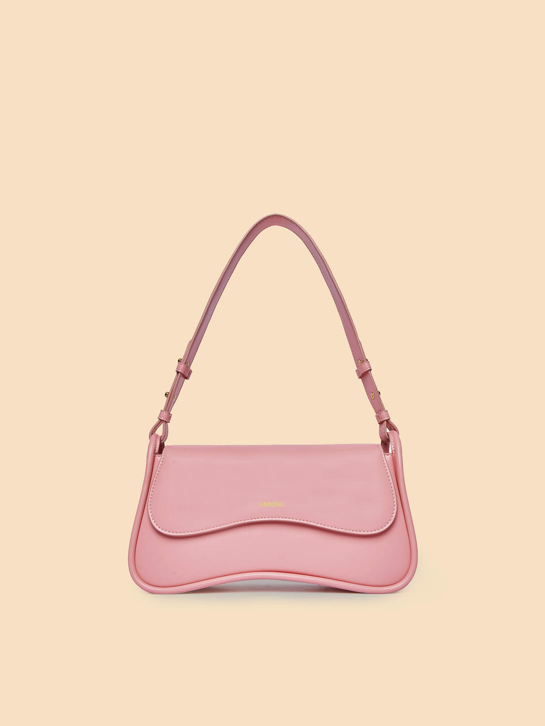 SINBONO Zoe Pink Shoulder Bag - Top Quality Women Leather Bag