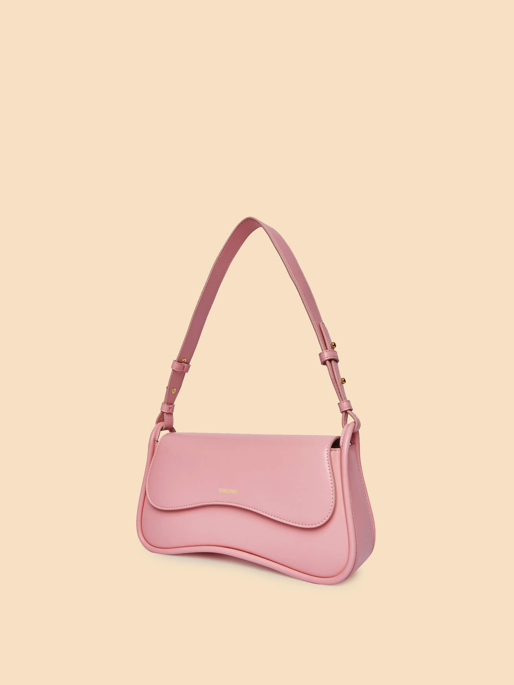 SINBONO Zoe Pink Shoulder Bag - Top Quality Women Leather Bag