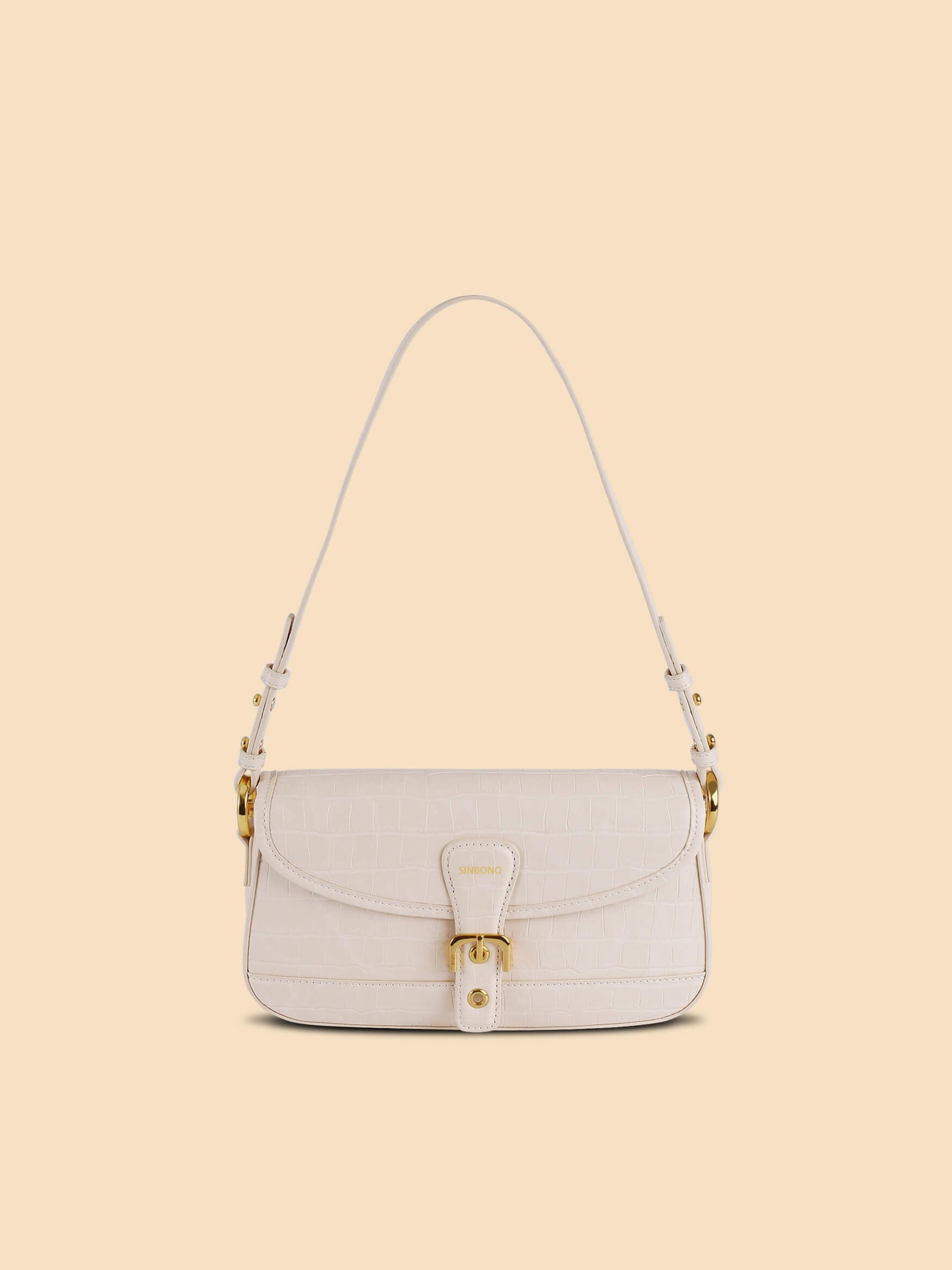 SINBONO Fiona Shoulder Bag Ivory
