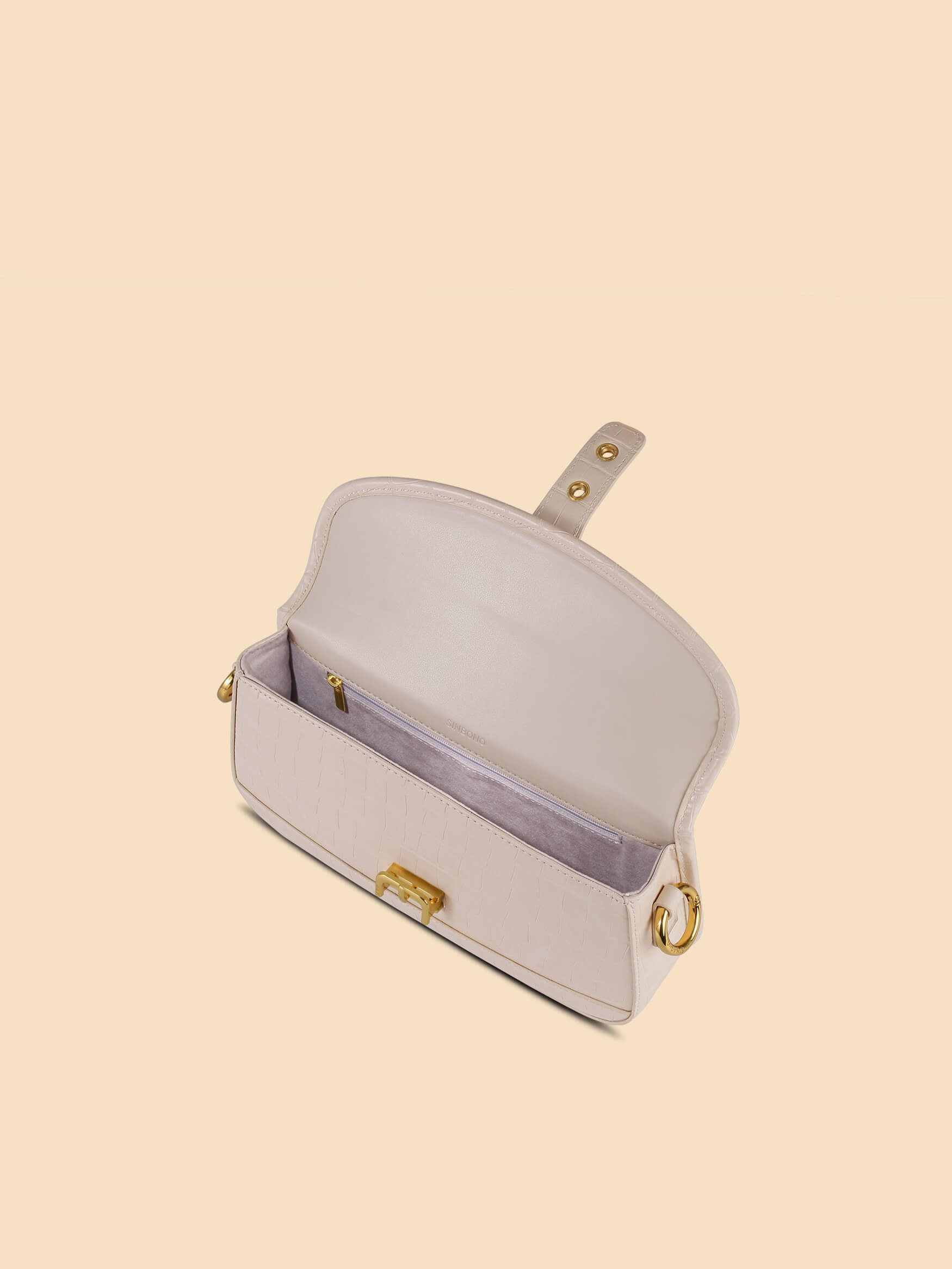 SINBONO Fiona Shoulder Bag Ivory