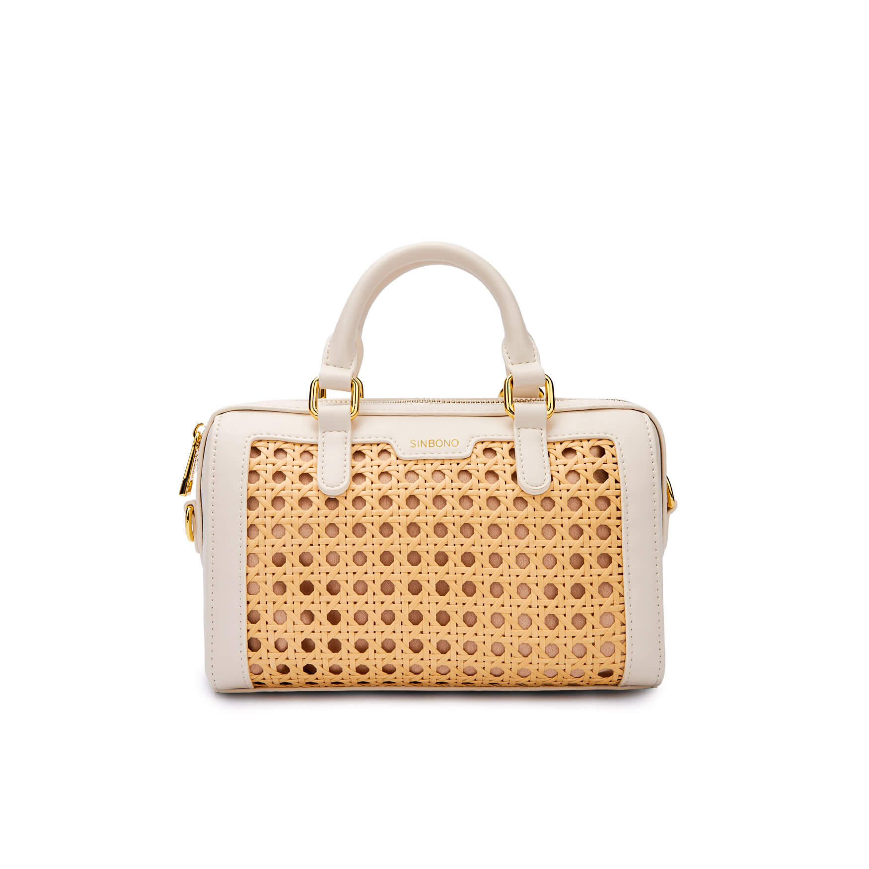 SINBONO Juliet Top Handle Crossbody Bag Ivory