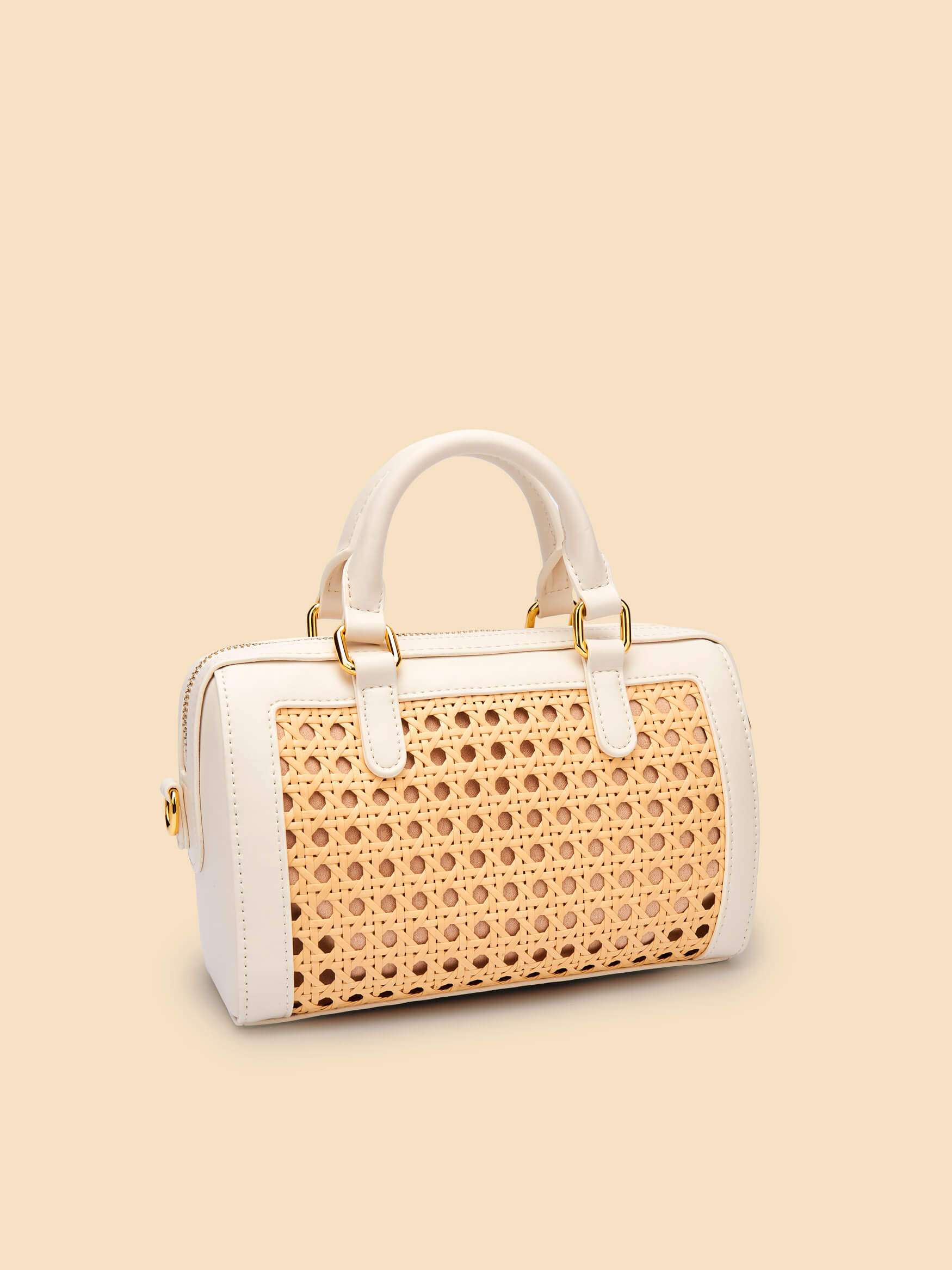 SINBONO Juliet Top Handle Crossbody Bag Ivory
