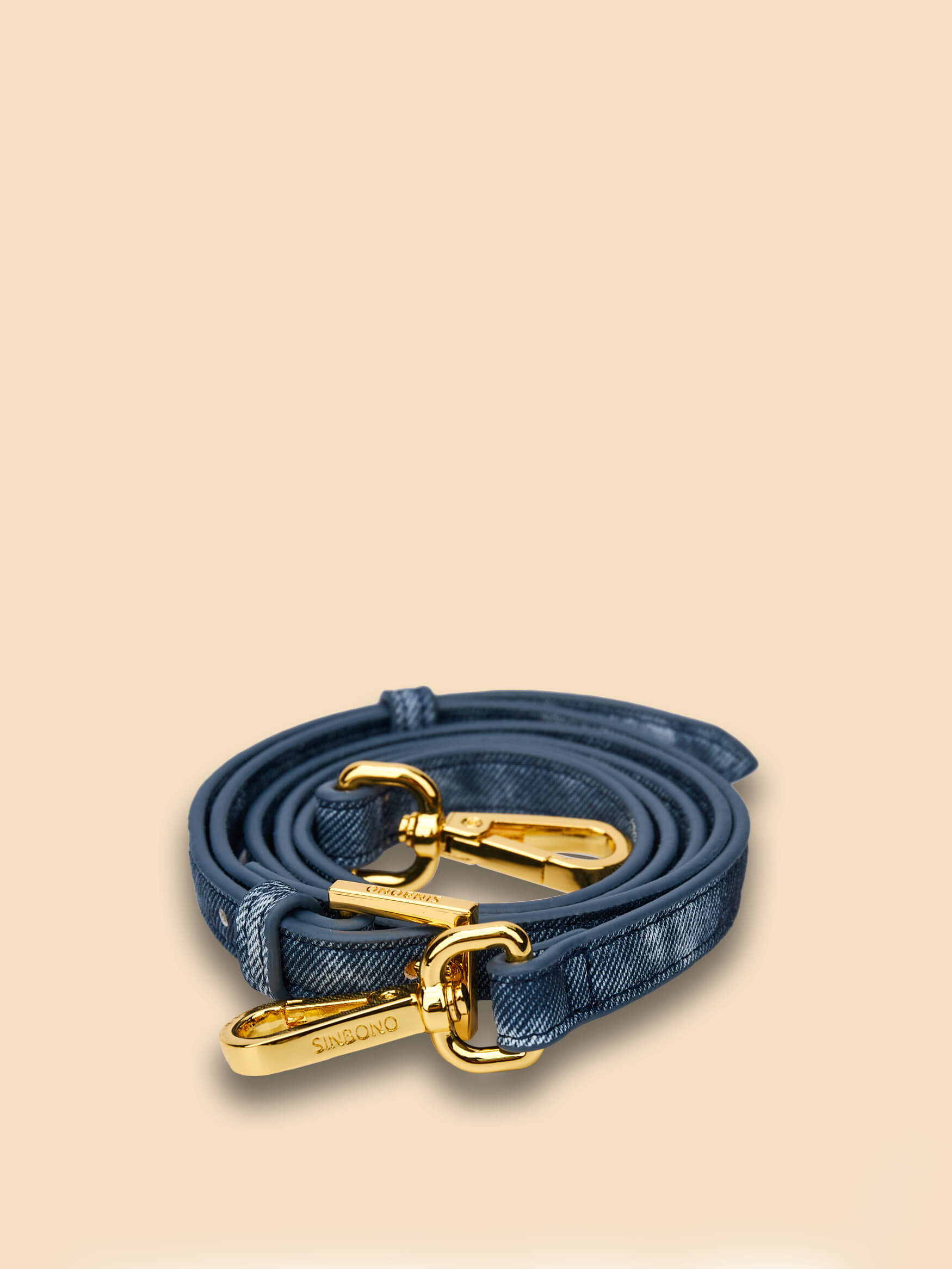 SINBONO Long Deep Blue Shoulder Strap - Purse with Shoulder Strap