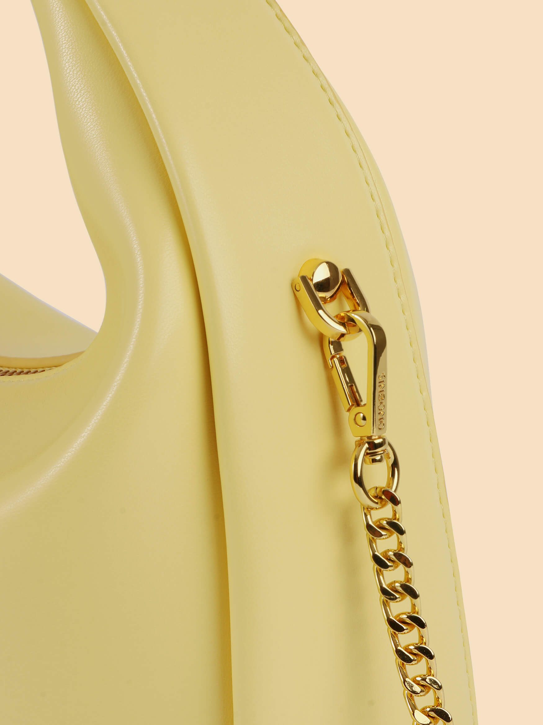 SINBONO Medium Sized Light Yellow Crossbody women Bag 