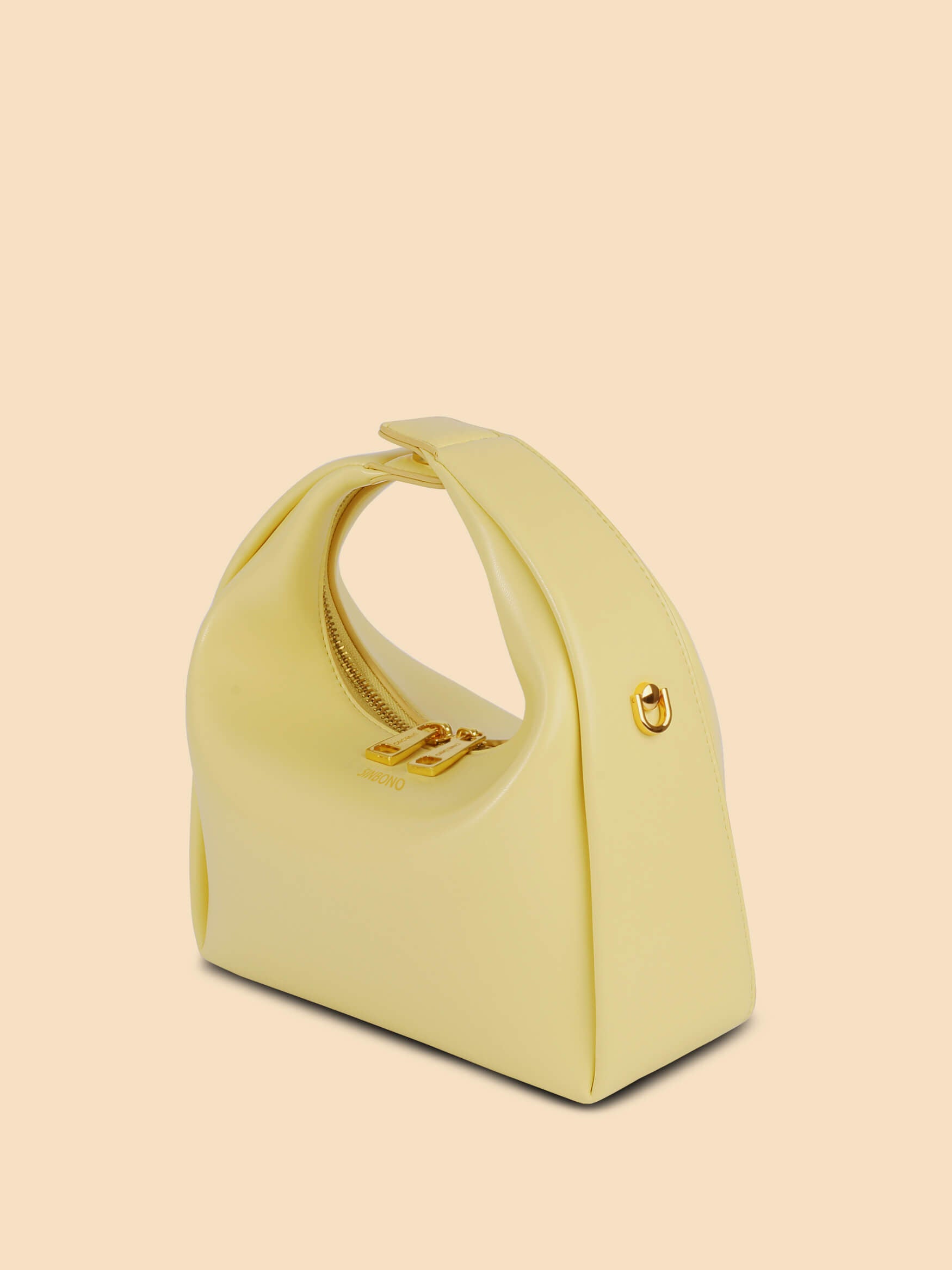 SINBONO Medium Sized Light Yellow Crossbody women Bag 