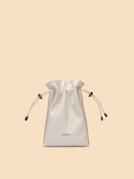 SINBONO Nina Crossbody Wallet Phone Bag Grayish White