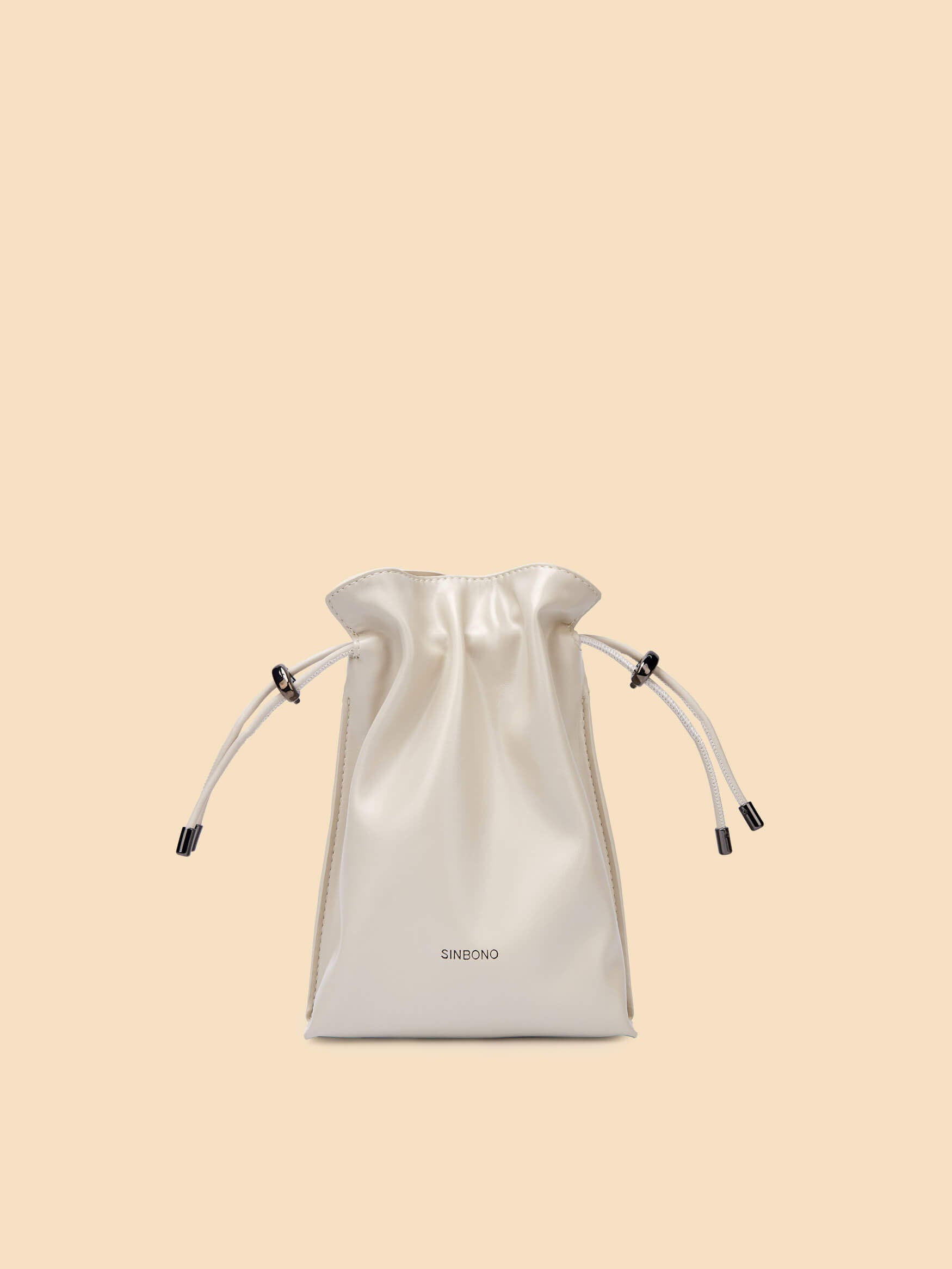 SINBONO Nina Crossbody Wallet Phone Bag Grayish White