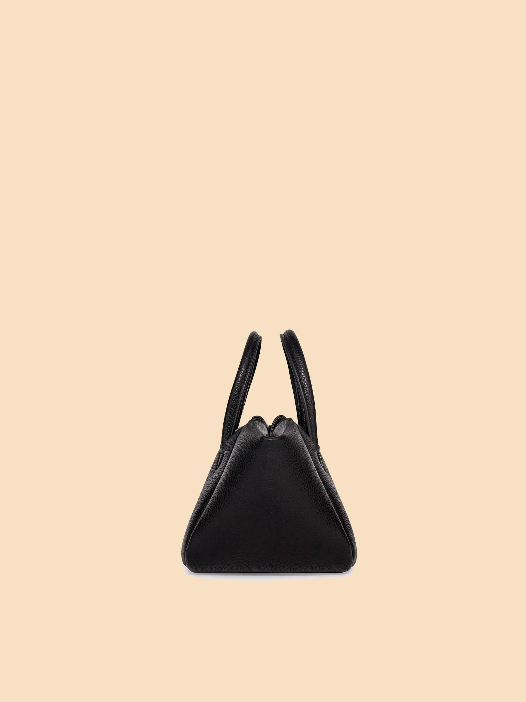 SINBONO Selena Ruched Hobo Handle Crossbody Bag Black