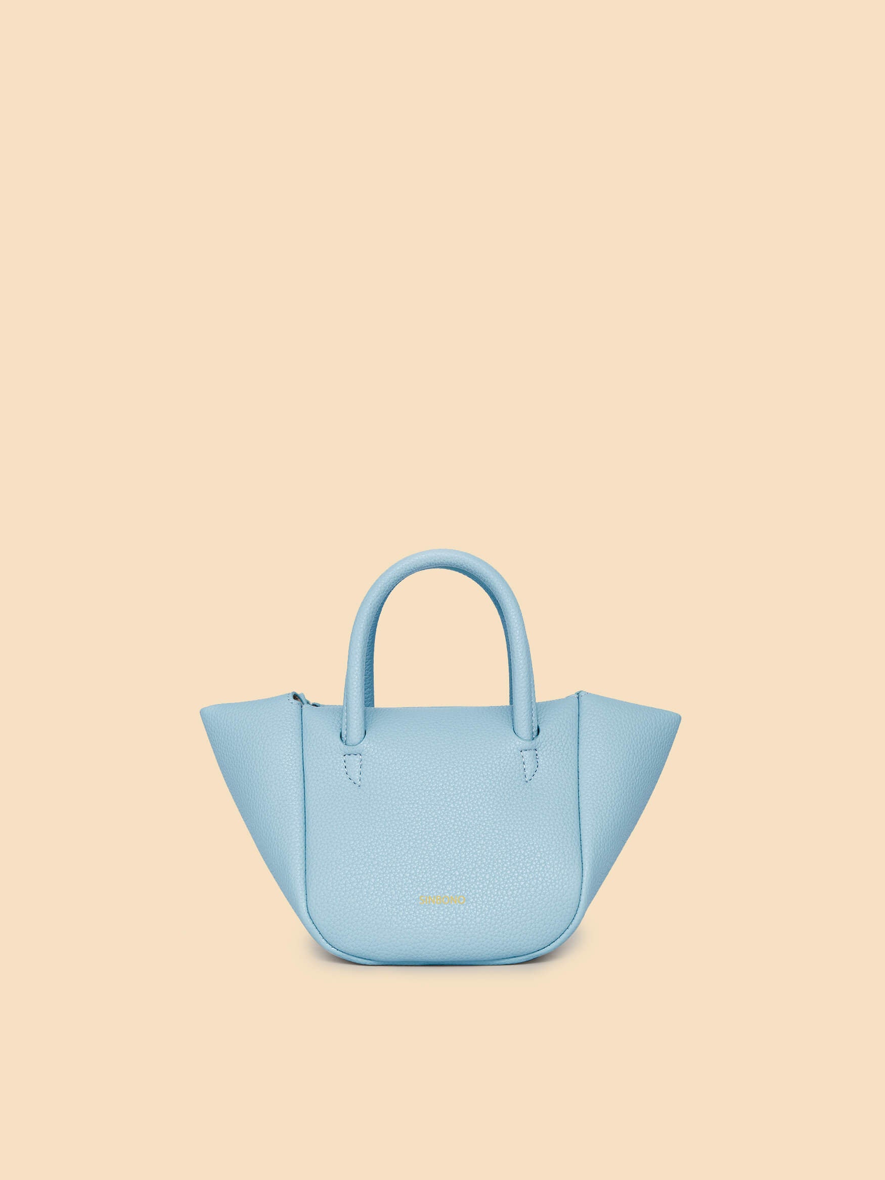 SINBONO Selena Ruched Hobo Handle Crossbody Bag Ice Blue
