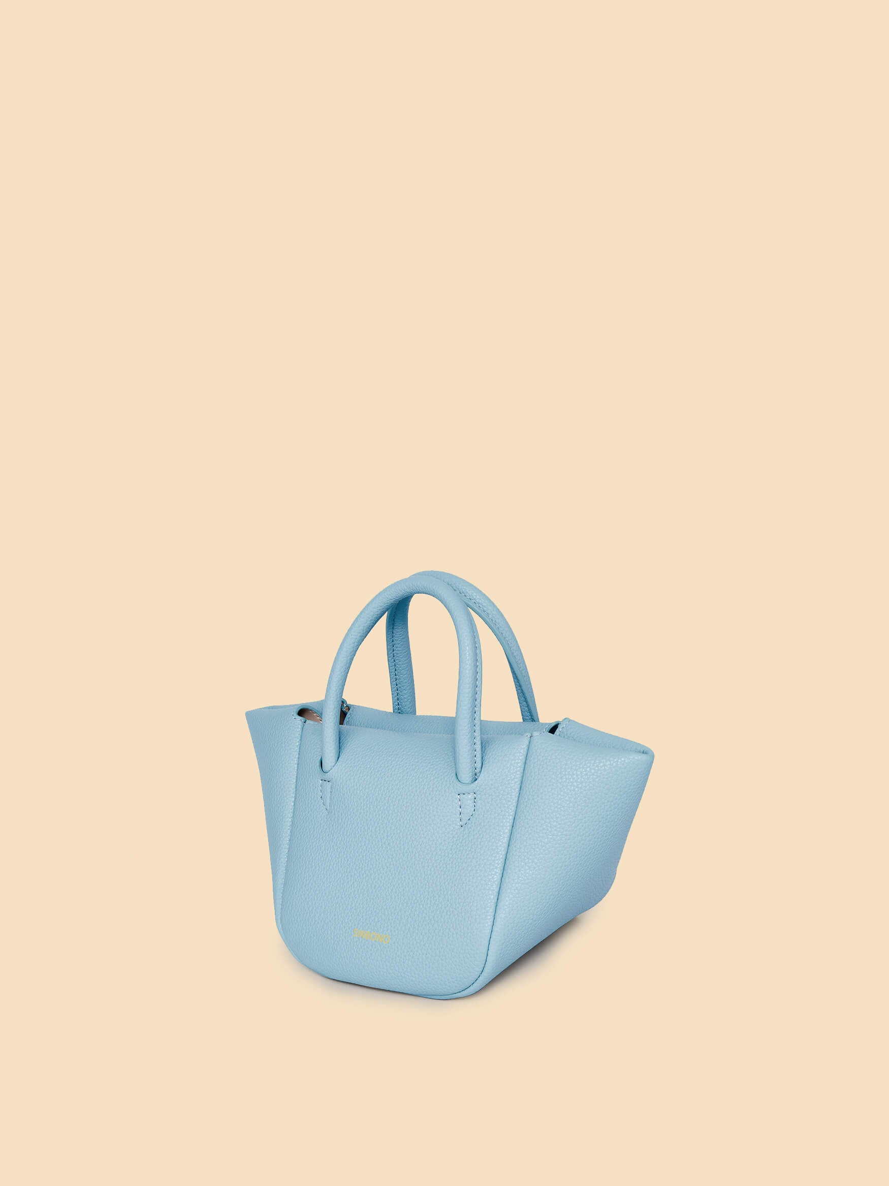 SINBONO Selena Ruched Hobo Handle Crossbody Bag Ice Blue