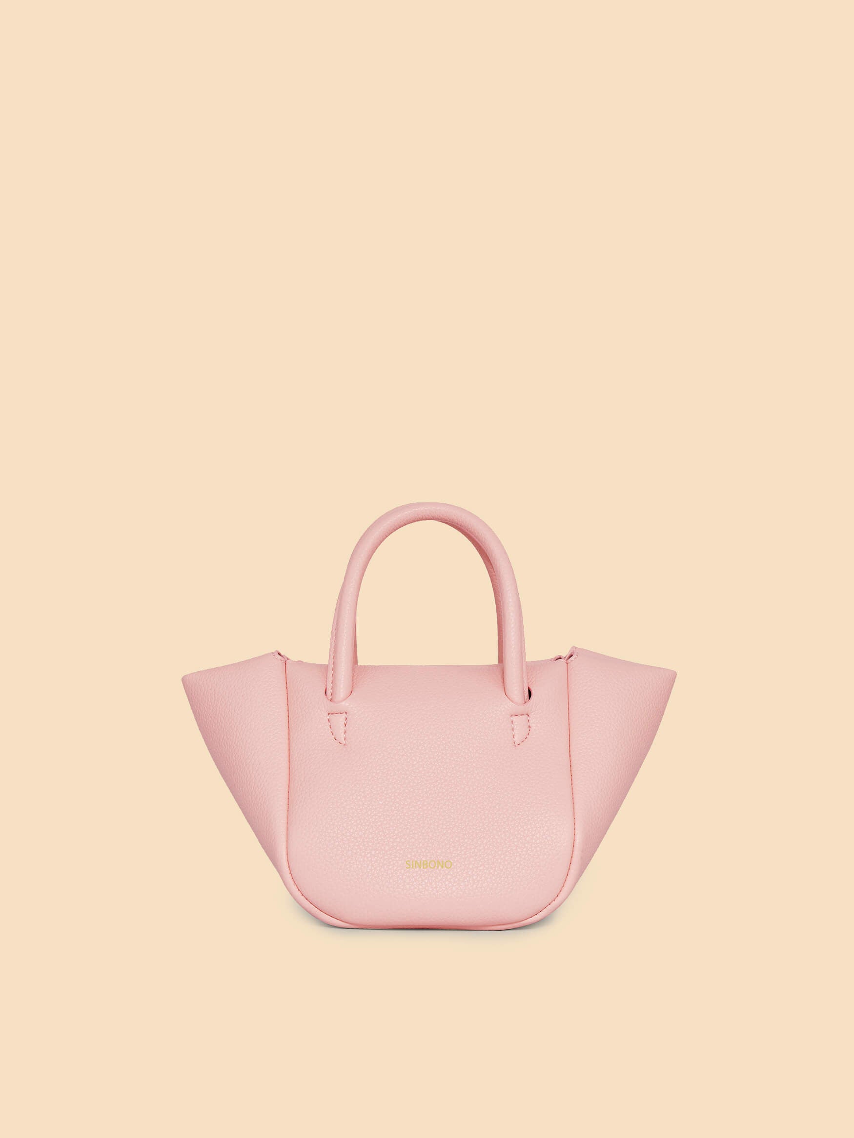 SINBONO Selena Ruched Hobo Handle Crossbody Bag Pink