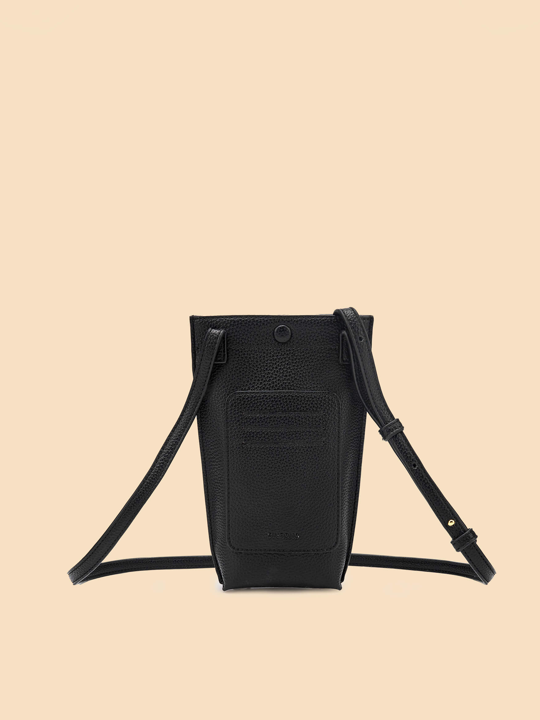 SINBONO Black Crossbody Bag- High-quality Soft Vegan Leather Bag