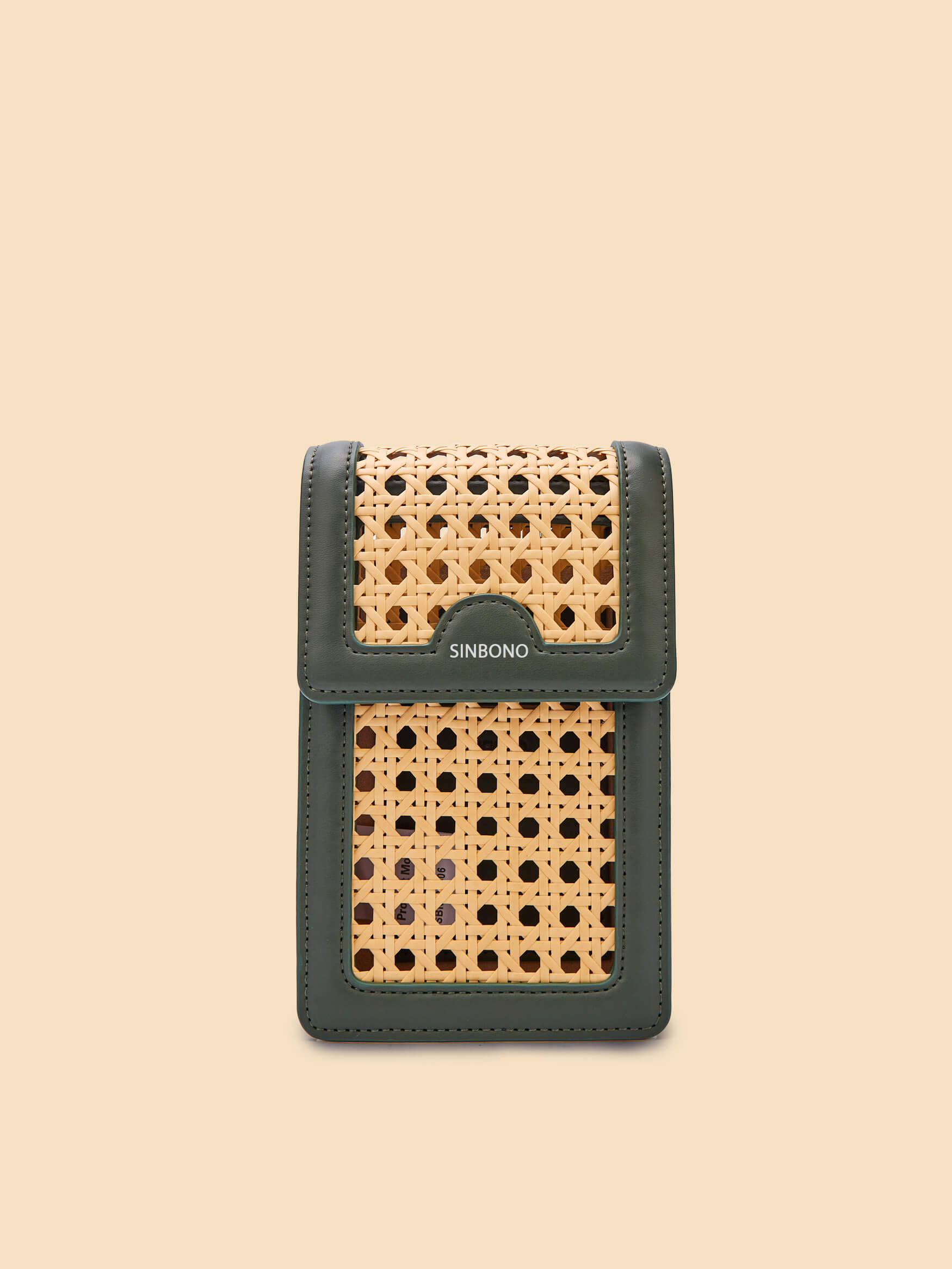 SINBONO Vera Crossbody Wallet Phone Bag Green