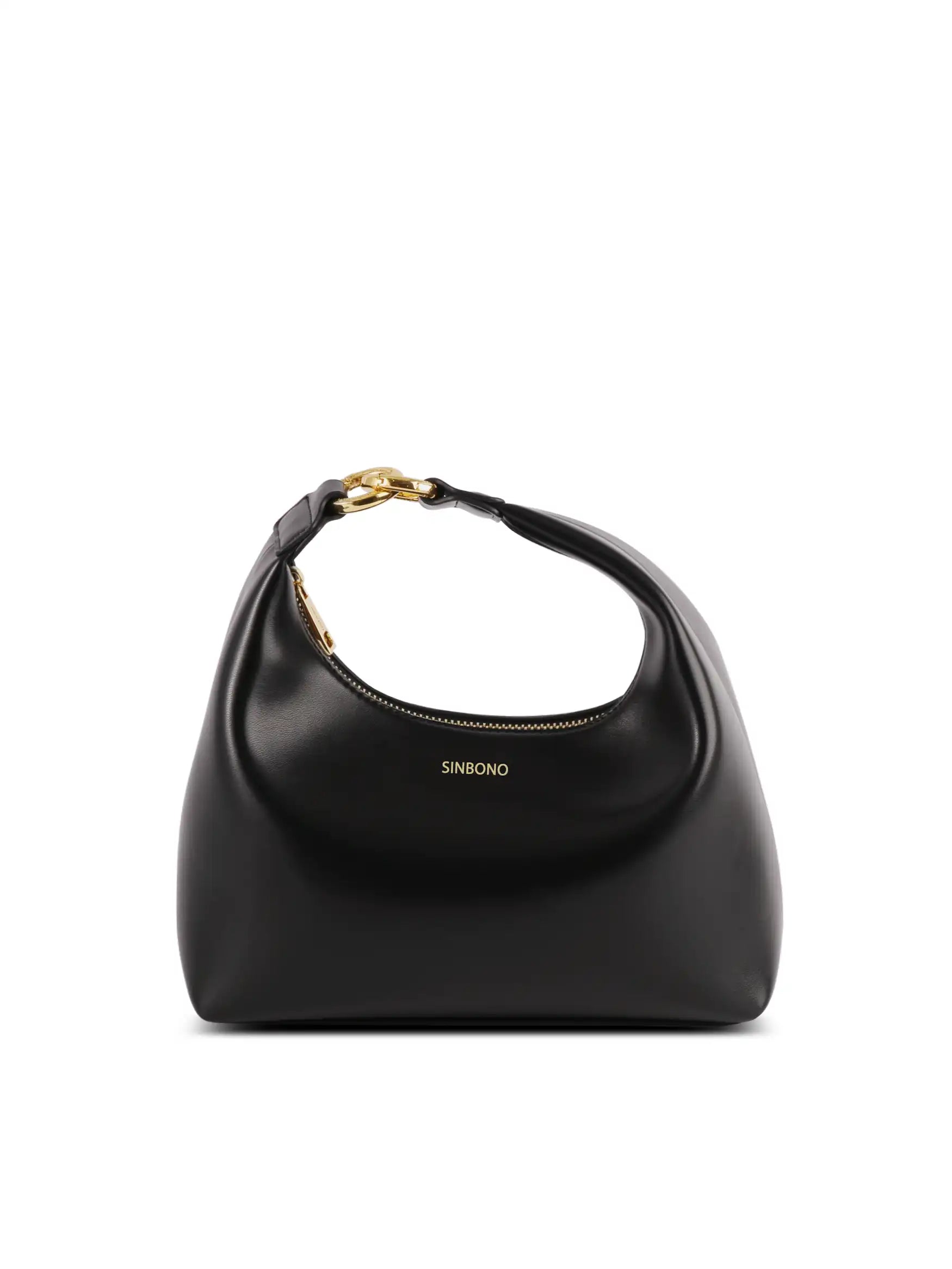 Vienna Top Handle Shoulder Bag  - Black