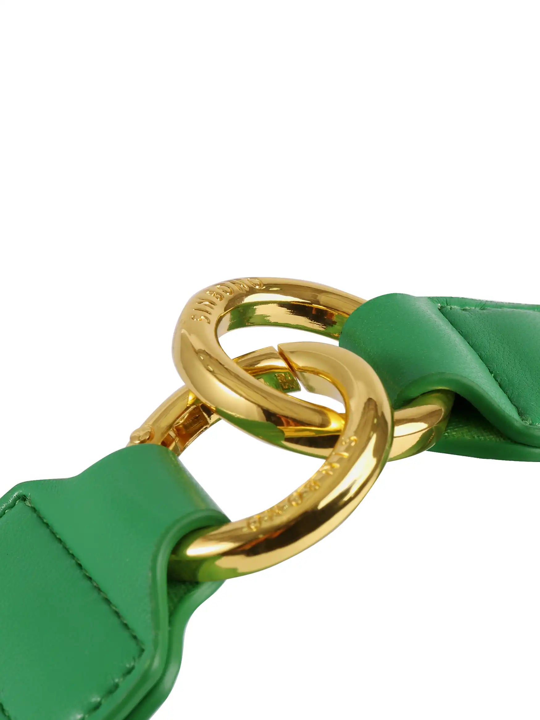 Vienna Top Handle Shoulder Bag - Grass Green