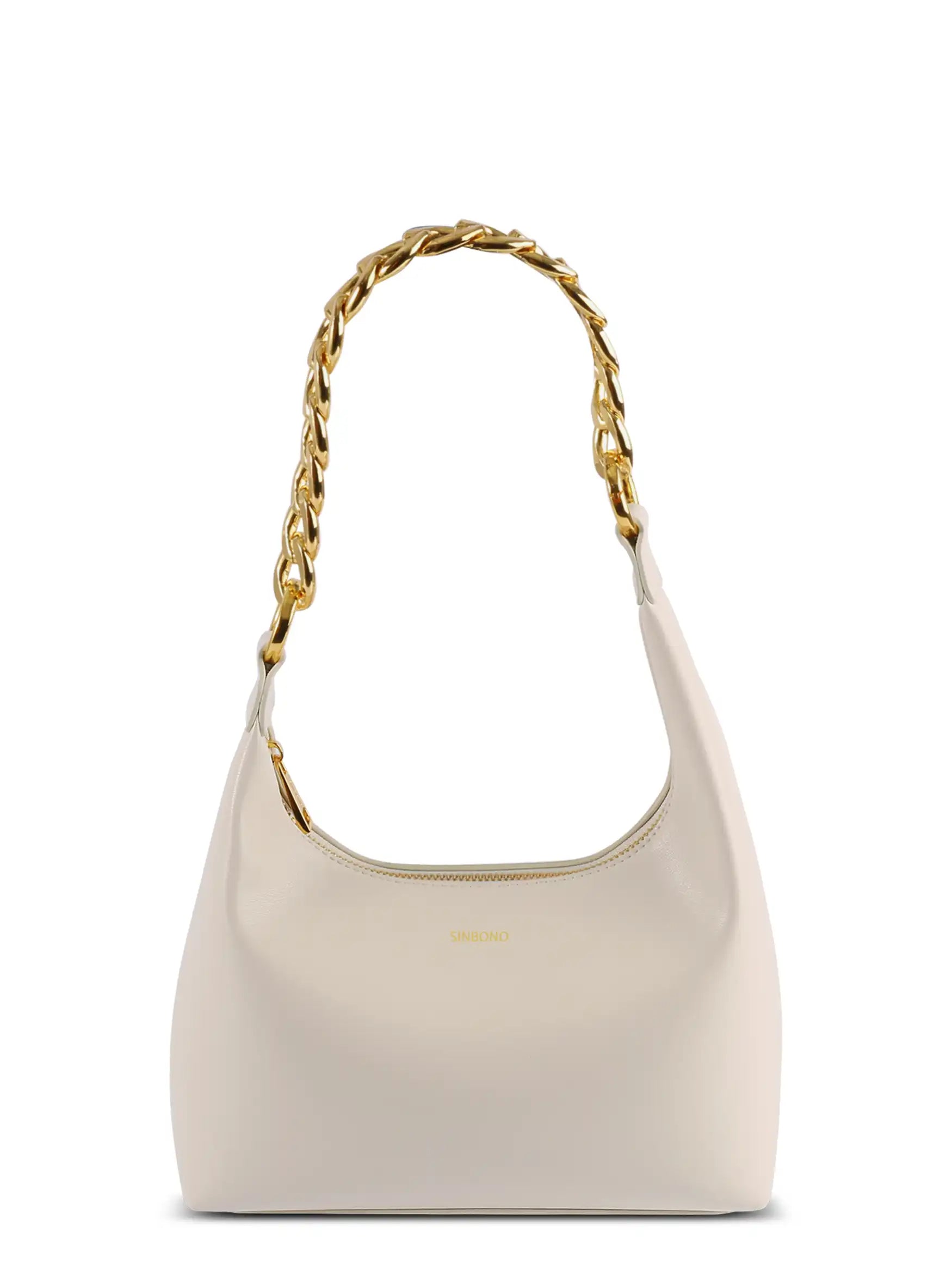 Vienna Top Handle Shoulder Bag - Ivory