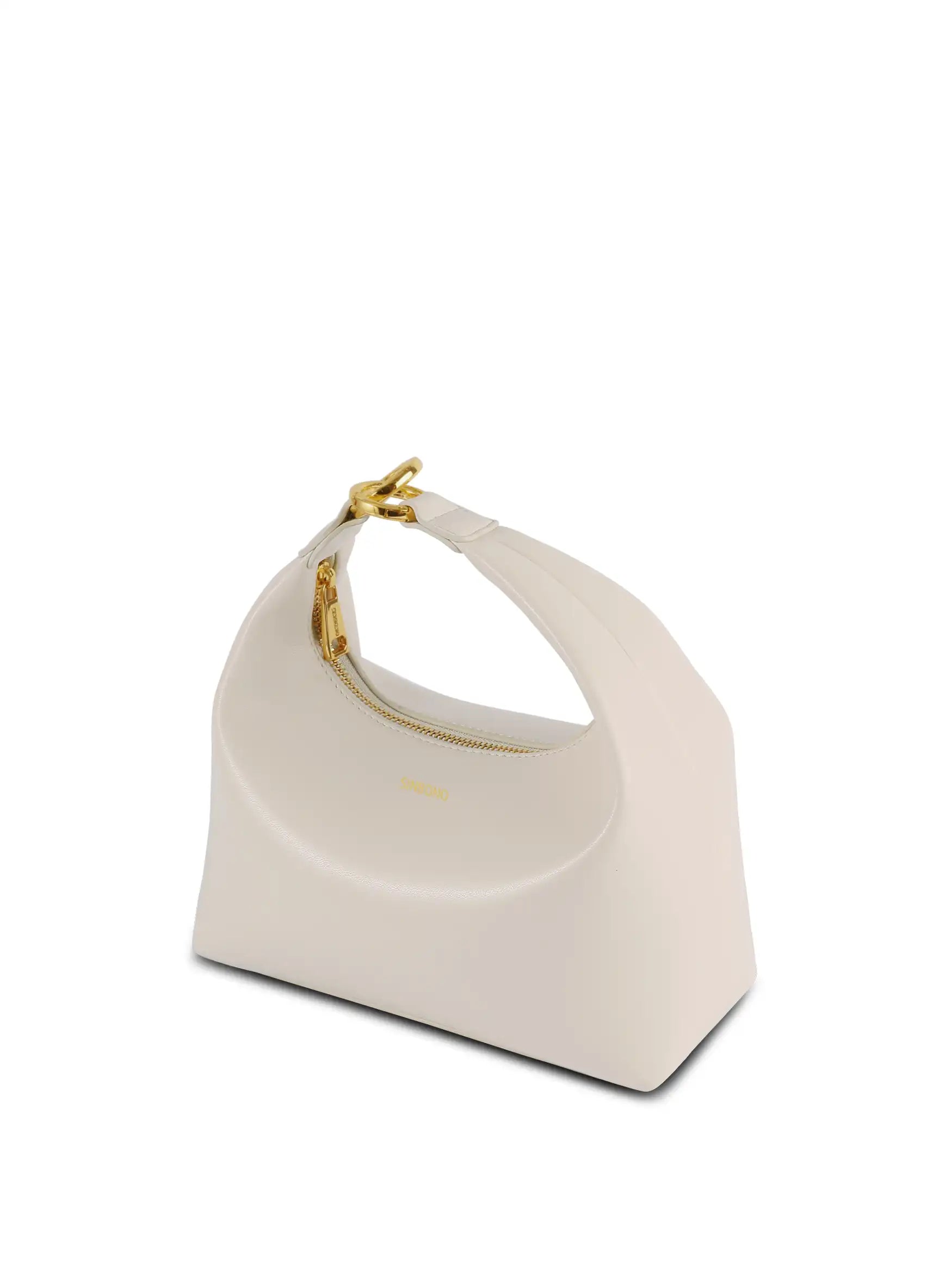 Vienna Top Handle Shoulder Bag - Ivory