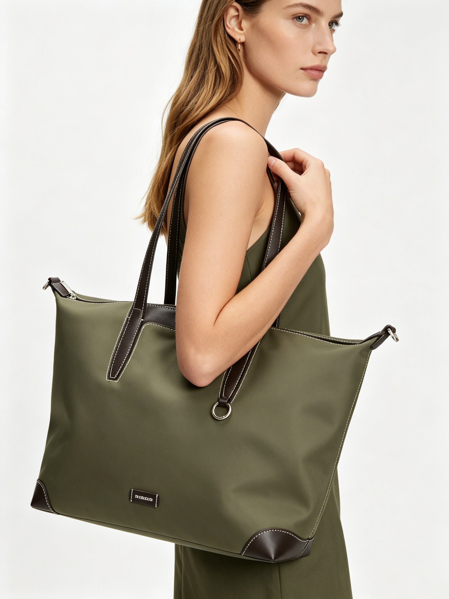 The Olivia Tote Bag（3.0）- Army Green