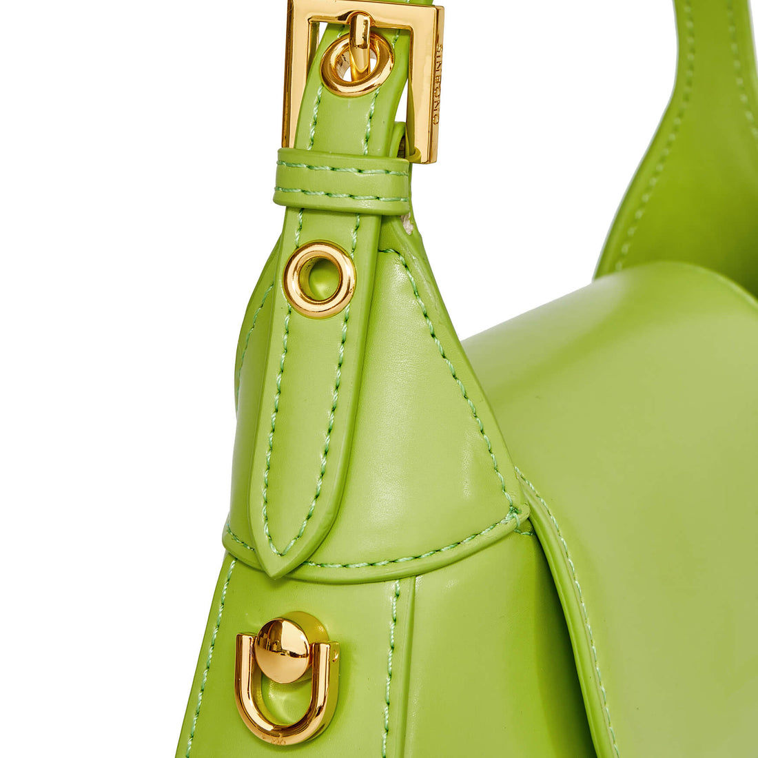 Alice Top Handle Crossbody Bag - Lime Green