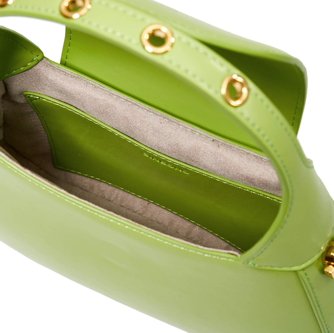 Alice Top Handle Crossbody Bag - Lime Green