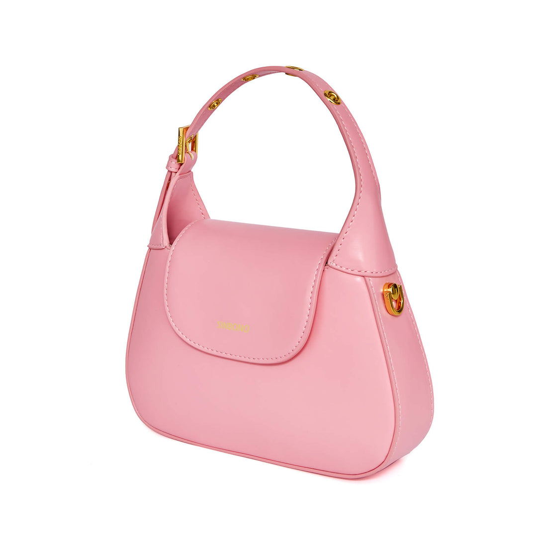 SINBONO Alice Top Handle Crossbody Bag Pink