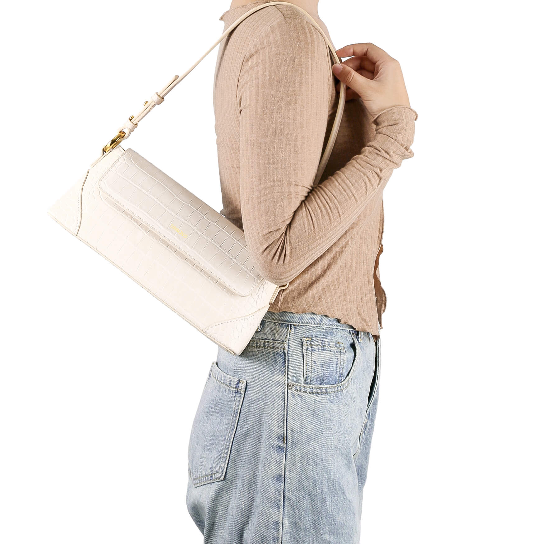 SINBONO Amelia Vegan Handbag Ivory