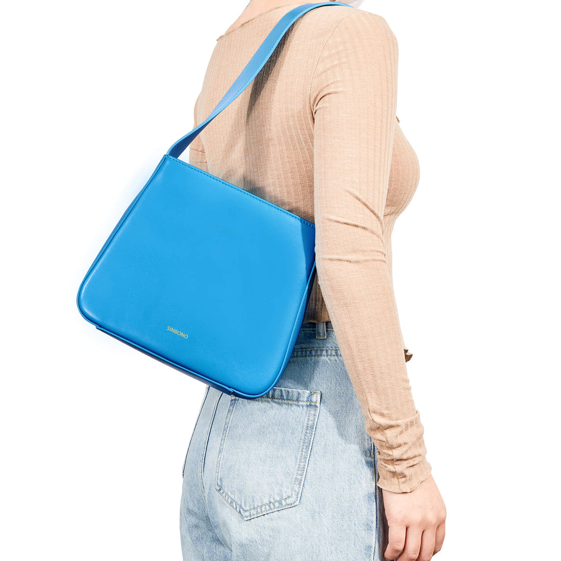 SINBONO Betty Designer Shoulder Bag - Sustainable Leather Bag