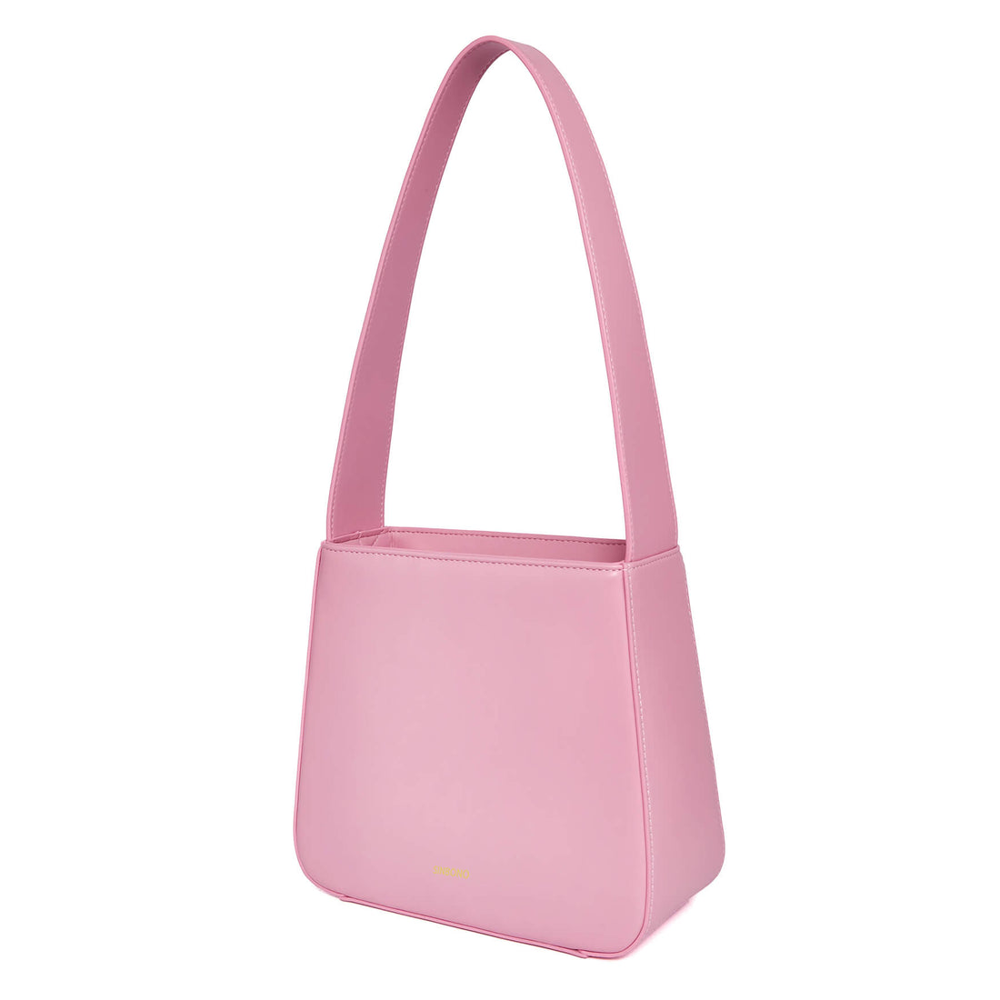 SINBONO Betty Shoulder Bag Pink - Faux Suede Lining Bag
