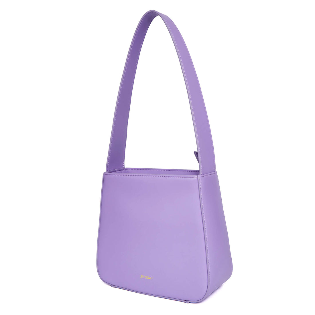 SINBONO Betty Square Bag Purple - Eco-Friendly Leather Bag for women