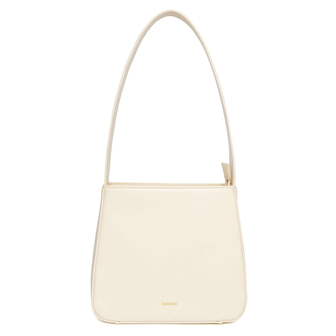 SINBONO Betty Shoulder Bag Ivory - Eco-Friendly Leather Bag