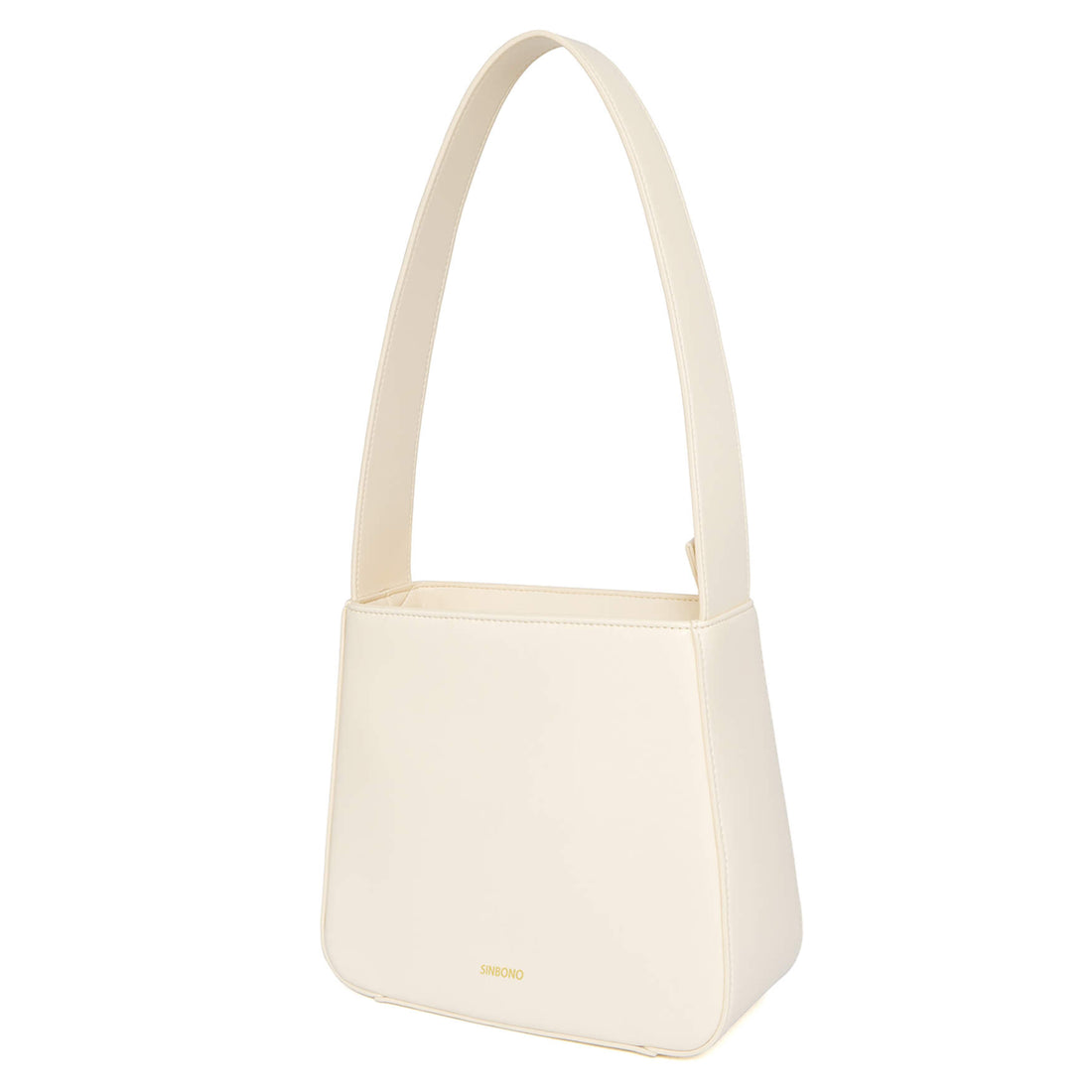 SINBONO Betty Shoulder Bag Ivory - Eco-Friendly Leather Bag
