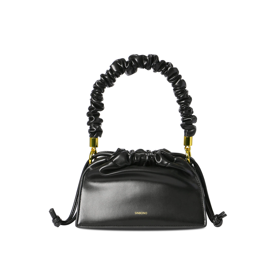 SINBONO Drawstring Handbag Black