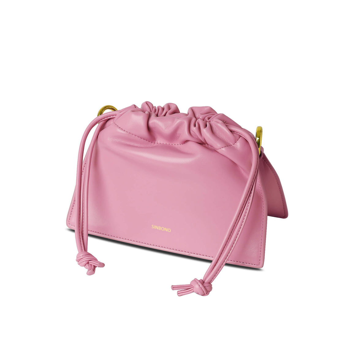 SINBONO Drawstring Handbag Pink