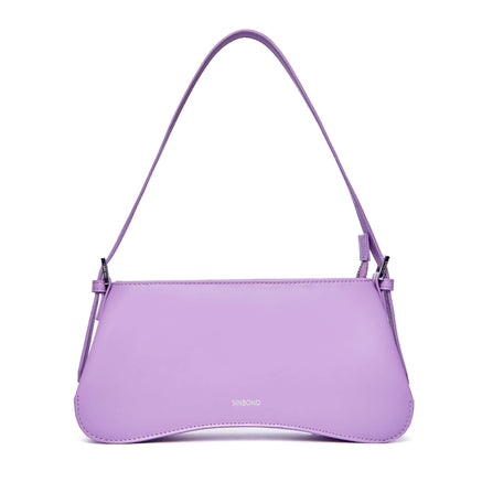 SINBONO Women Leather Bag Purple - Cruelty Free Women Bag