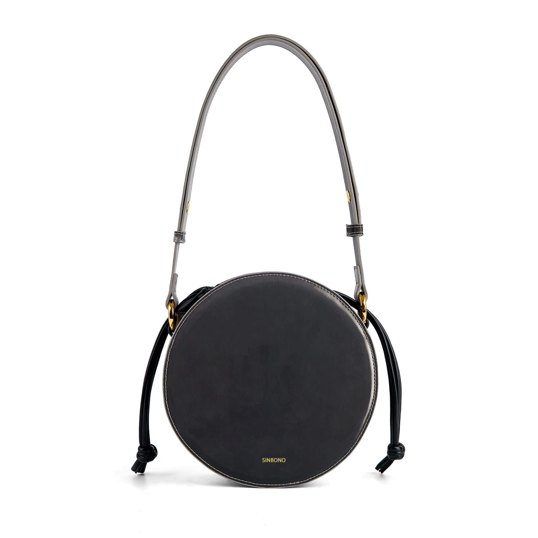 SINBONO Julia Drawstring Crossbody Bag Silver