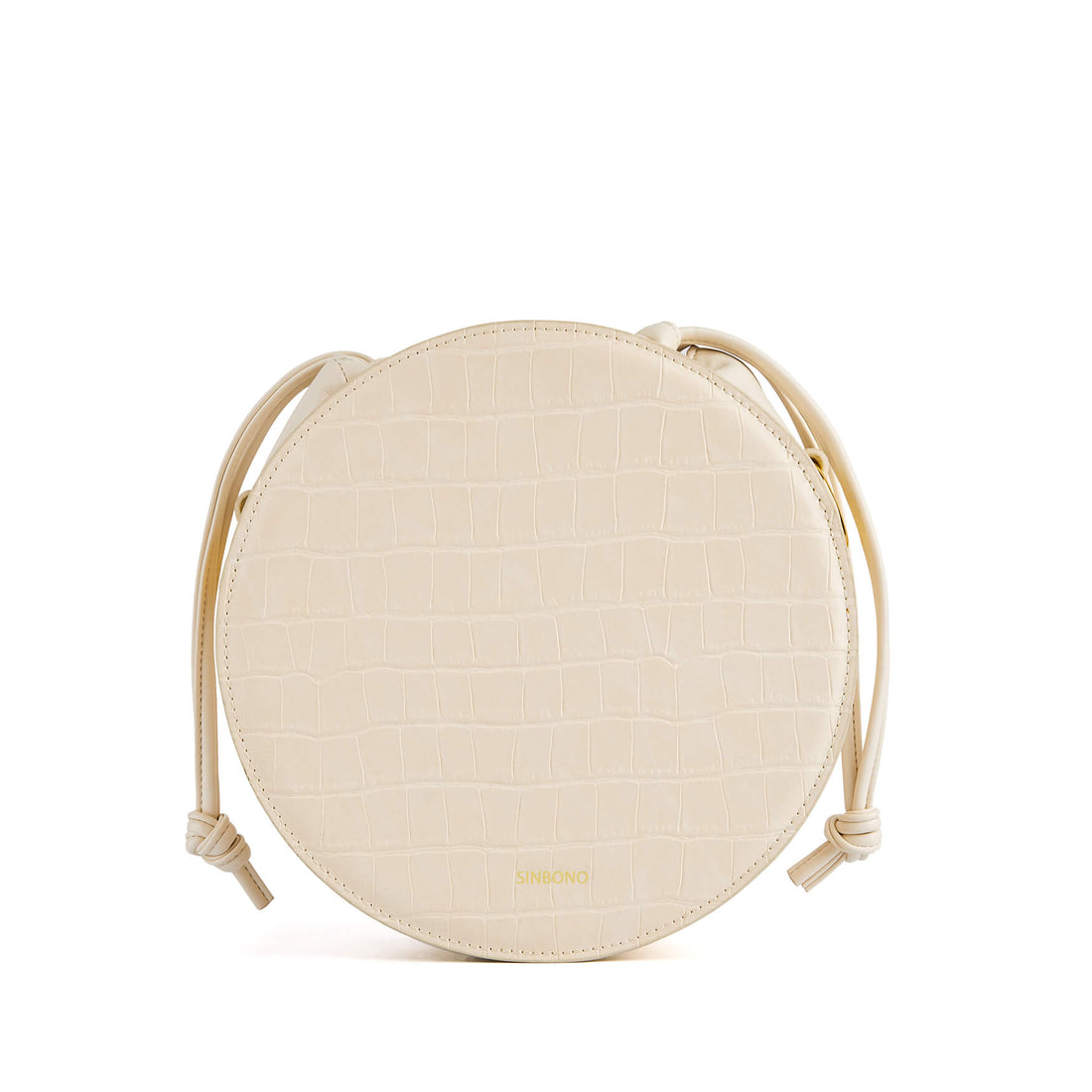 SINBONO Julia Drawstring Crossbody Bag Ivory