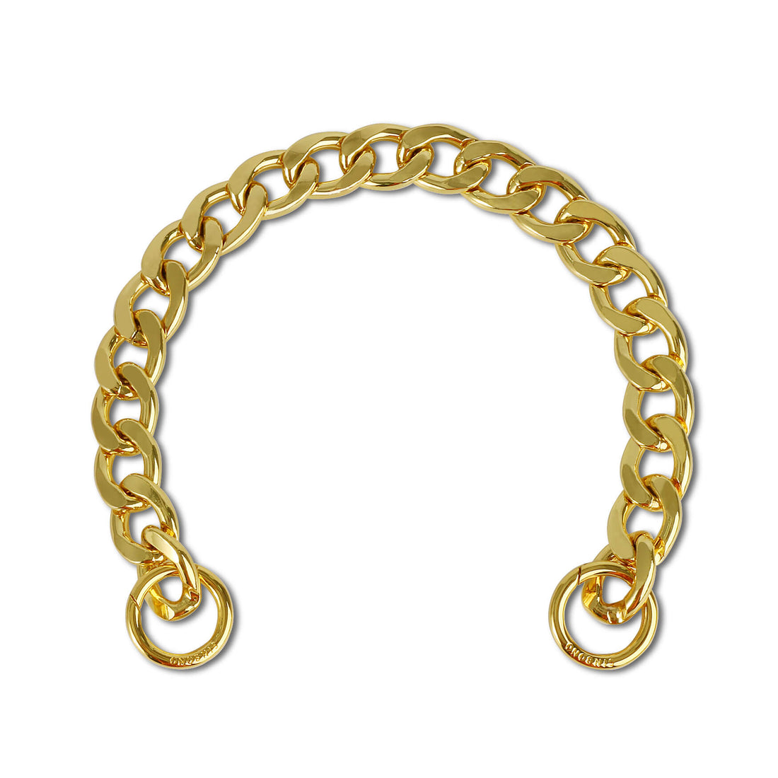 Medium Chunky Chain Strap Gold