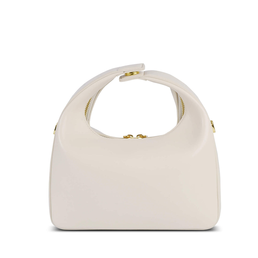 SINBONO Medium Vienna Top Handle Crossbody Bag Ivory